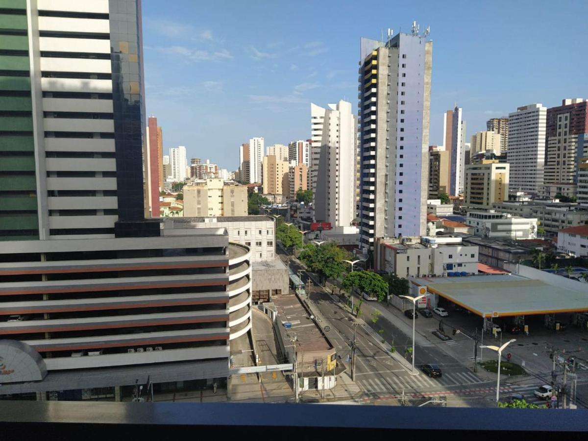 Flat Vista Mar No Meireles Na Beira Mar De Fortaleza 905 Exterior foto
